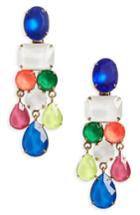 Women's Loren Hope Scarlet Jewel Statement Earrings