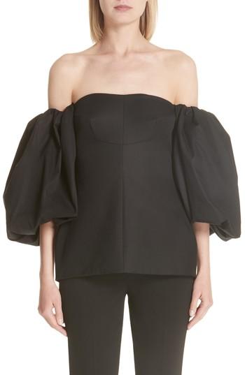 Women's Ellery Countess Off The Shoulder Corset Top Us / 6 Au - Black