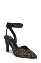 Women's Sarto By Franco Sarto Santi 2 Genuine Calf Hair Pump M - Brown