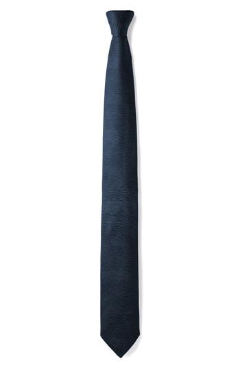 Men's Title Of Work Stripe Silk Tie, Size - Blue