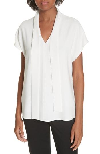 Women's Boss Iusana Tie Neck Blouse