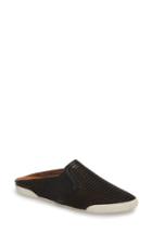 Women's Frye Melanie Perforated Mule .5 M - Black