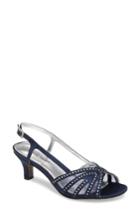 Women's David Tate Sizzle Slingback Sandal N - Blue
