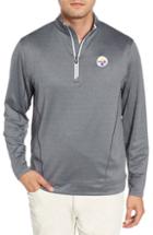 Men's Cutter & Buck Endurance Pittsburgh Steelers Fit Pullover, Size Medium - Black