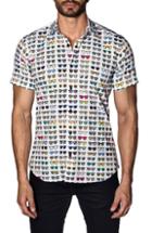Men's Jared Lang Sunglasses Print Sport Shirt