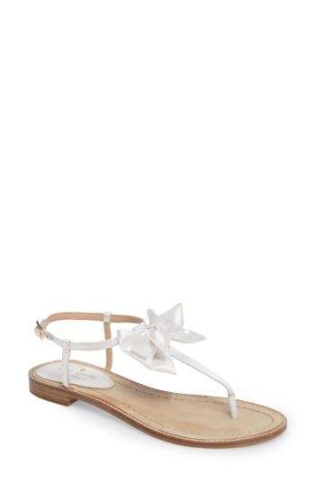 Women's Kate Spade New York Serrano Bow Sandal M - Ivory