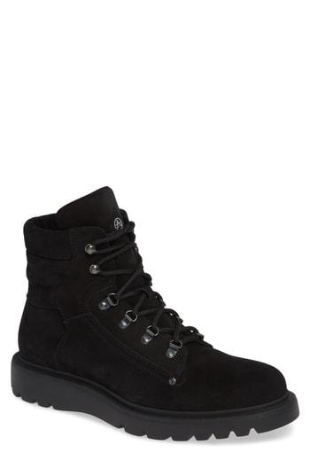 Men's Aquatalia Christopher Weatherproof Hiking Boot .5 M - Black