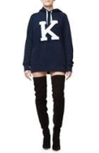 Women's Good American Good Hoodie /5 - Blue