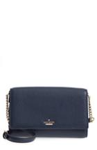 Kate Spade New York Oakwood Street Pebbled Leather Crossbody Bag - Blue