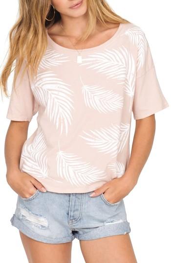 Women's Amuse Society Roll With It Tee - Pink