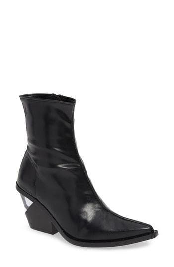 Women's Jeffrey Campbell Walton-3 Bootie M - Black
