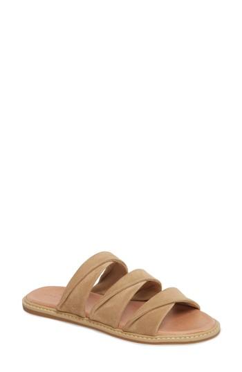 Women's Caslon Cooper Slide Sandal M - Beige