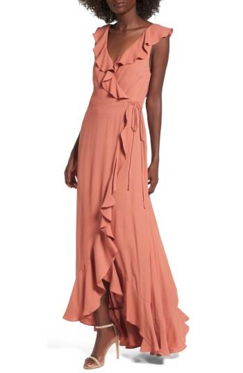 Women's Afrm Wade Wrap Maxi Dress