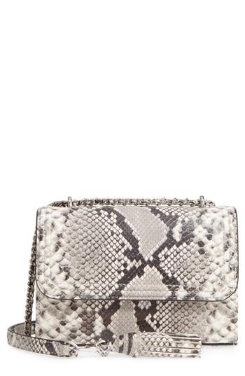 Tory Burch Small Fleming Leather Convertible Shoulder Bag - Black