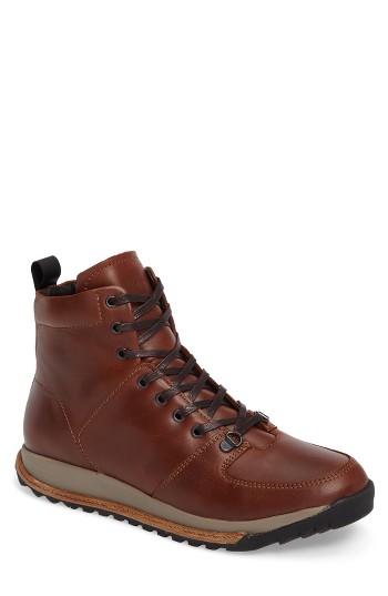 Men's Hood Rubber Concord Mid Top Wool Cuffed Waterproof Boot .5 M - Brown