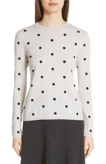 Women's Max Mara Simpaty Silk & Cashmere Sweater - Ivory