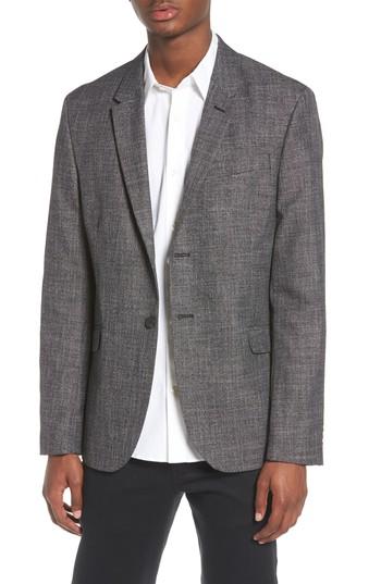 Men's Topman Sport Coat 32 - Black