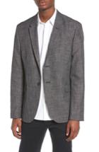 Men's Topman Sport Coat 32 - Black