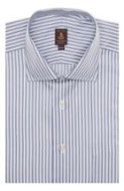 Men's Robert Talbott Tailored Fit Stripe Dress Shirt - Purple