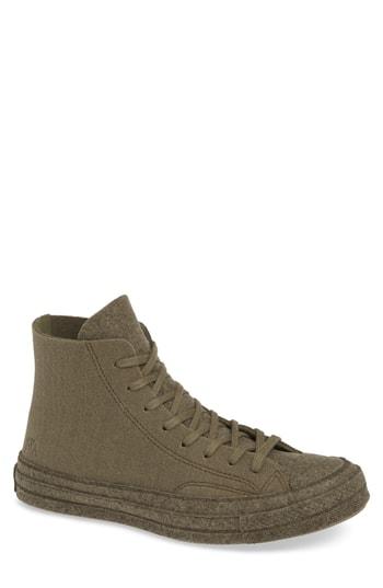 Men's Converse X Jw Anderson Chuck Taylor All Star Felt 70 Sneaker M - Green