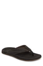 Men's Olukai Pikoi Flip Flop M - Black