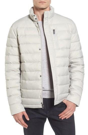 Men's Reaction Kenneth Cole Packable Quilted Puffer Jacket, Size - Beige