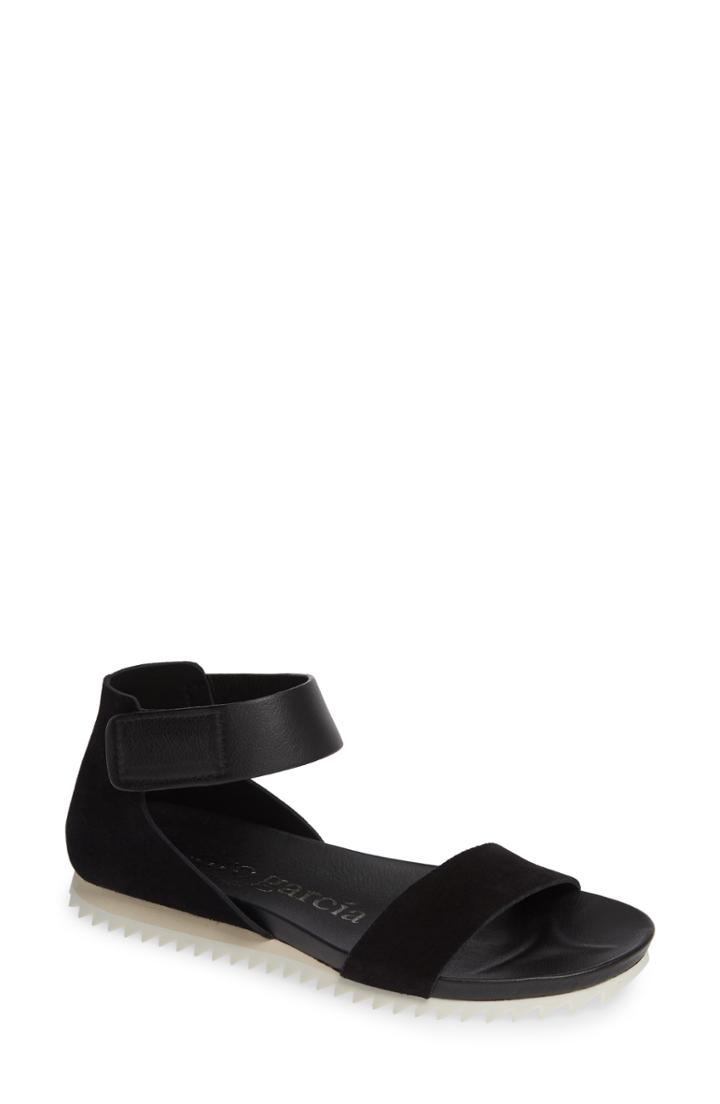 Women's Pedro Garcia Jenile Ankle Cuff Sandal Us / 34eu - Black