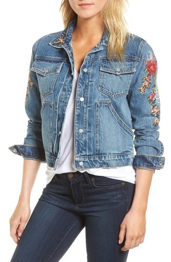Women's Hudson Jeans Ren Denim Trucker Jacket