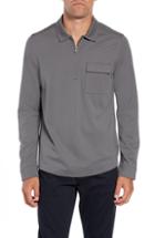 Men's Calibrate Pocket Zip Jersey Polo - Grey