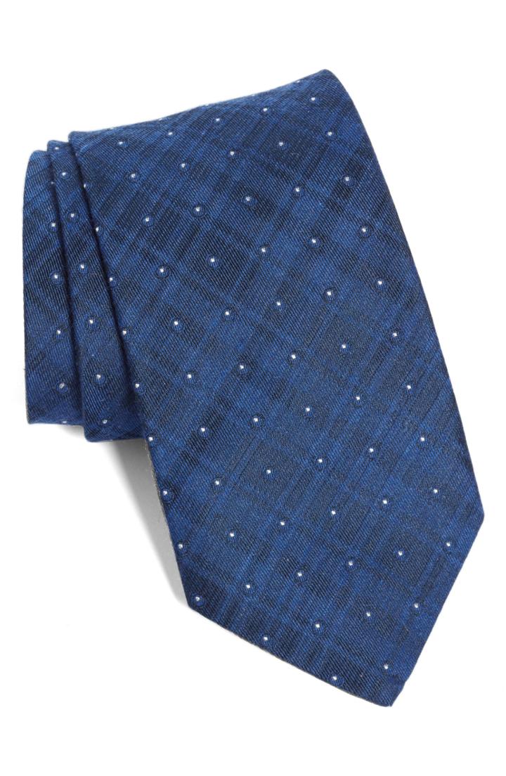 Men's John Varvatos Star Usa Dot Crosshatch Tie