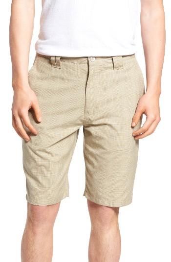 Men's O'neill Delta Glen Plaid Shorts - Beige