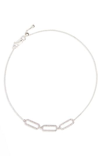 Women's Bony Levy Triple Rounded Rectangle Diamond Adjustable Bracelet (nordstrom Exclusive)
