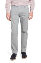 Men's Ted Baker London Proctt Flat Front Stretch Solid Cotton Pants L - Grey