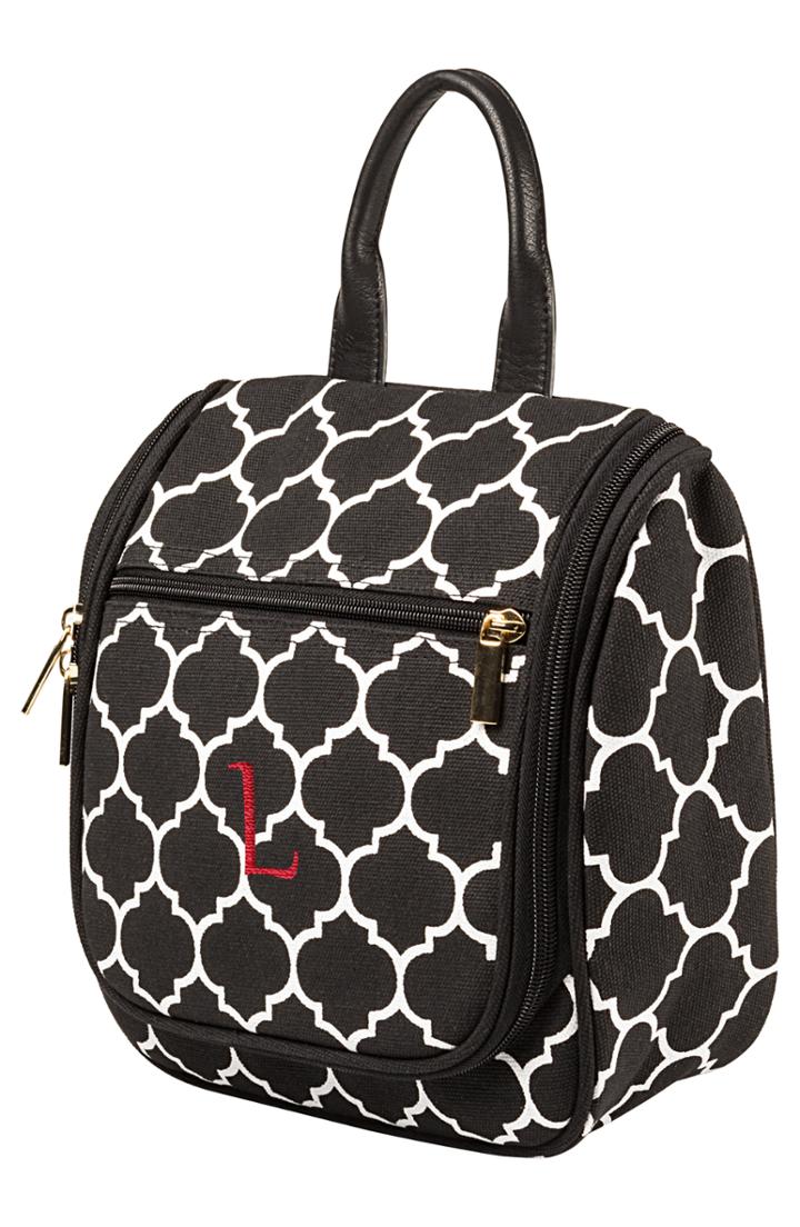 Cathy's Concepts Monogram Travel Kit, Size - Black L