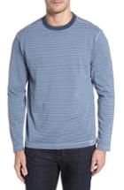 Men's Thaddeus Iverson Long Sleeve Striped T-shirt, Size - Blue