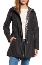 Women's Gallery Packable Hooded Anorak - Black