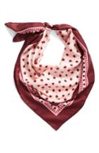 Women's Kate Spade New York Floral Tile Silk Square Scarf