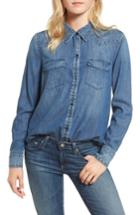 Women's Ag Deanna Studded Denim Shirt