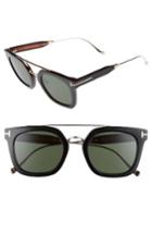Men's Tom Ford Alex 51mm Sunglasses - Black/ Other / Green