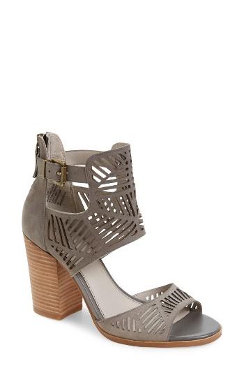 Women's Hinge Drew Laser Cutout Sandal M - Grey