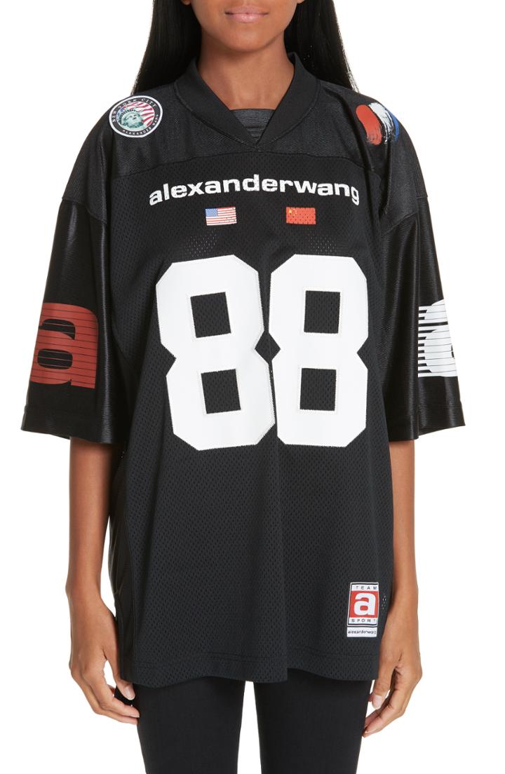 Women's Alexander Wang Logo Jersey Top