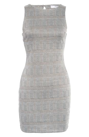 Women's Love, Nickie Lew Glen Plaid Sheath Dress - Black