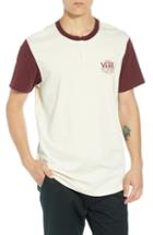 Men's Vans Holder Street Henley T-shirt, Size - Ivory