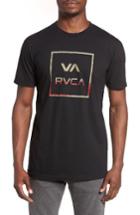 Men's Rvca Graphic T-shirt, Size - Black