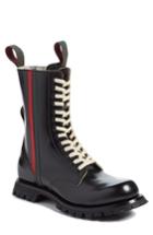 Men's Gucci Arley Web Boot, Size 6us / 5uk - Black