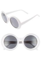 Women's Bp. 51mm Oval Sunglasses - White