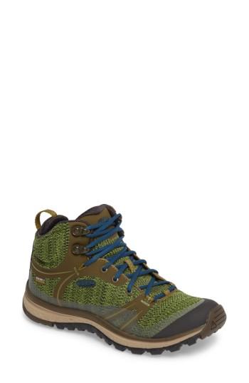 Women's Keen Terradora Waterproof Hiking Boot .5 M - Green