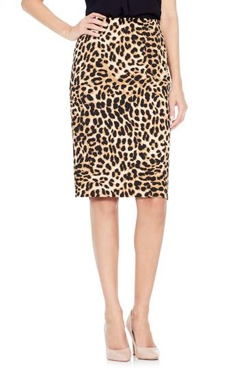 Women's Vince Camuto Animal Print Pencil Skirt