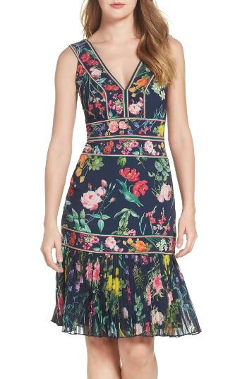 Women's Tadashi Shoji Olga Floral Dress