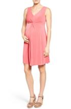 Women's Leota Sleeveless Maternity Dress - Red